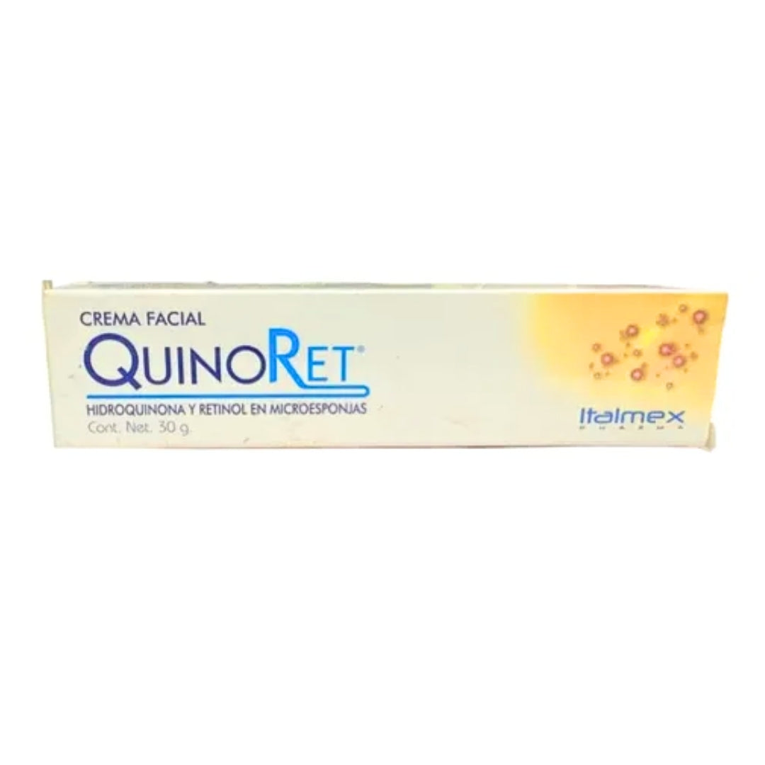 Crema Facial Quinoret (30 gr) y Quinoret 2% (15 gr y 30 gr)