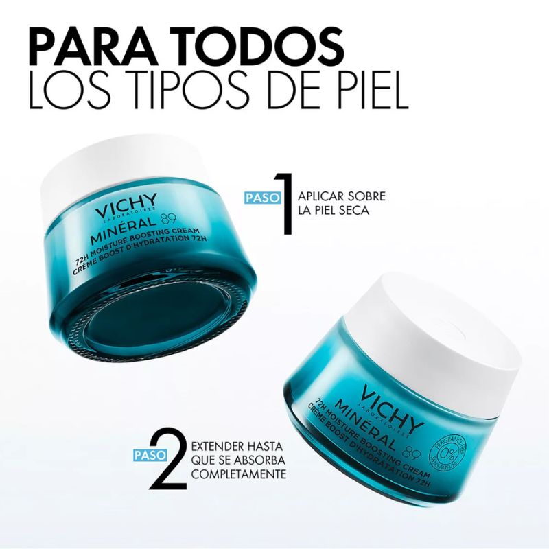 Vichy Minéral Crema Hidratante 89 (50 ml.)