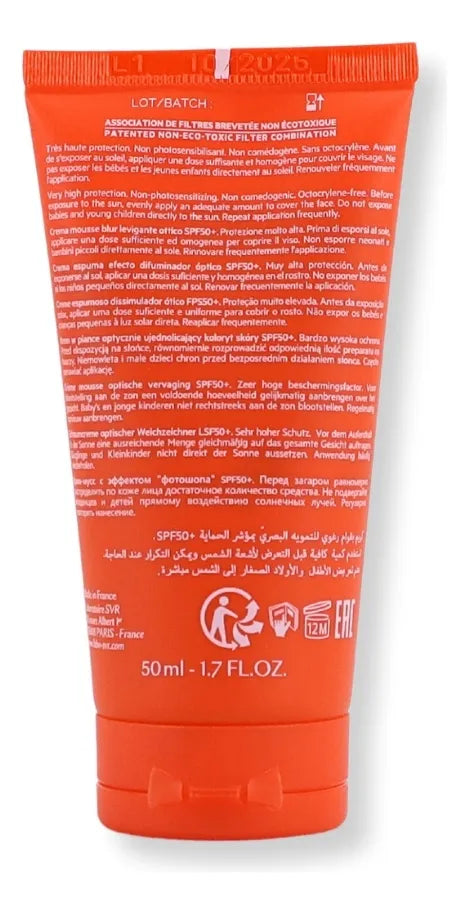SVR Blur Sun Secure Protector solar SPF 50+ (50 ml)