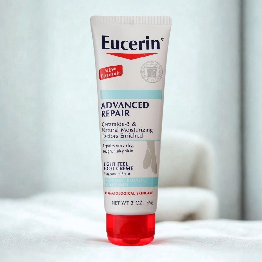 Eucerin Advanced Repair Light Feel Foot Creme 3 oz (para pies)