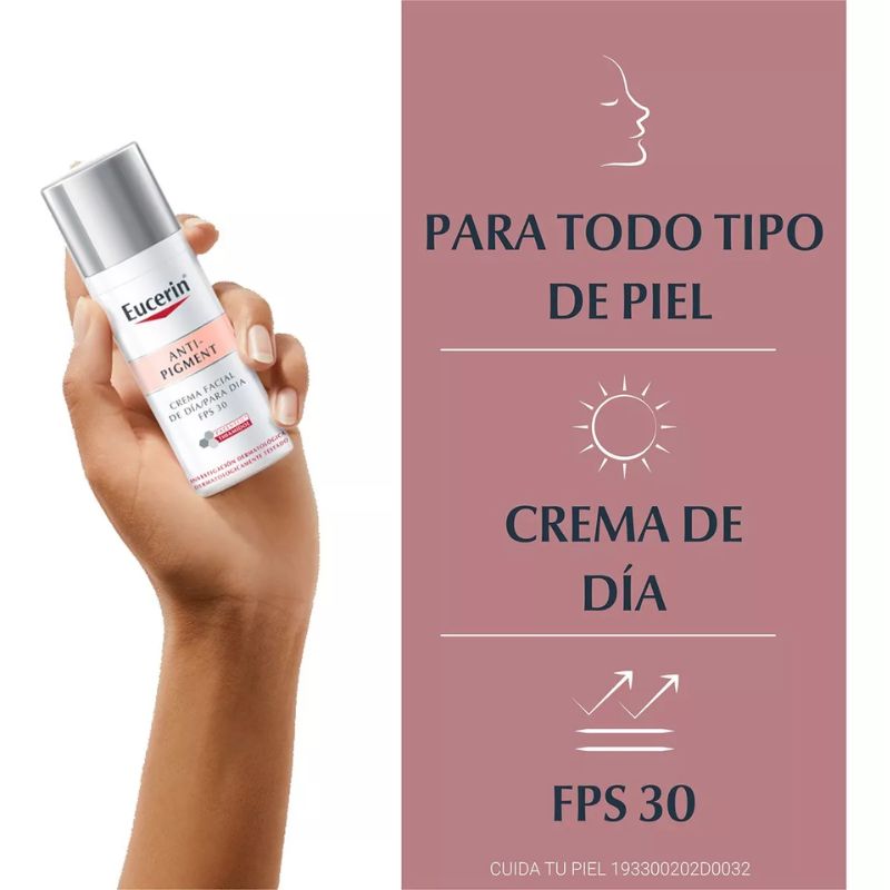 Eucerin Anti-pigment Crema Facial de día 30 Fps (50 ml)