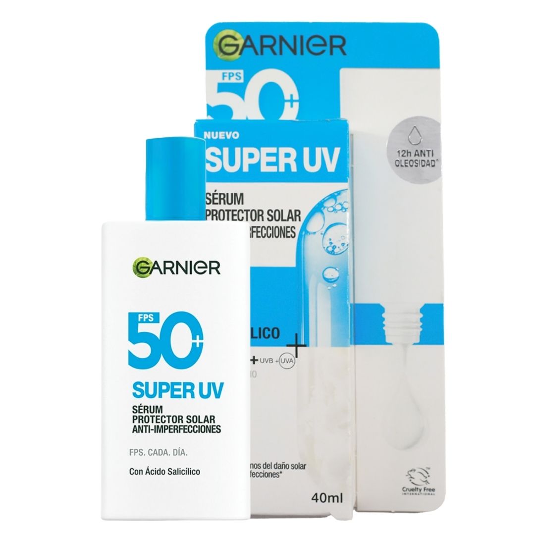 Garnier Super Uv Serum Protector Con Acido Salicilico (40 ml)