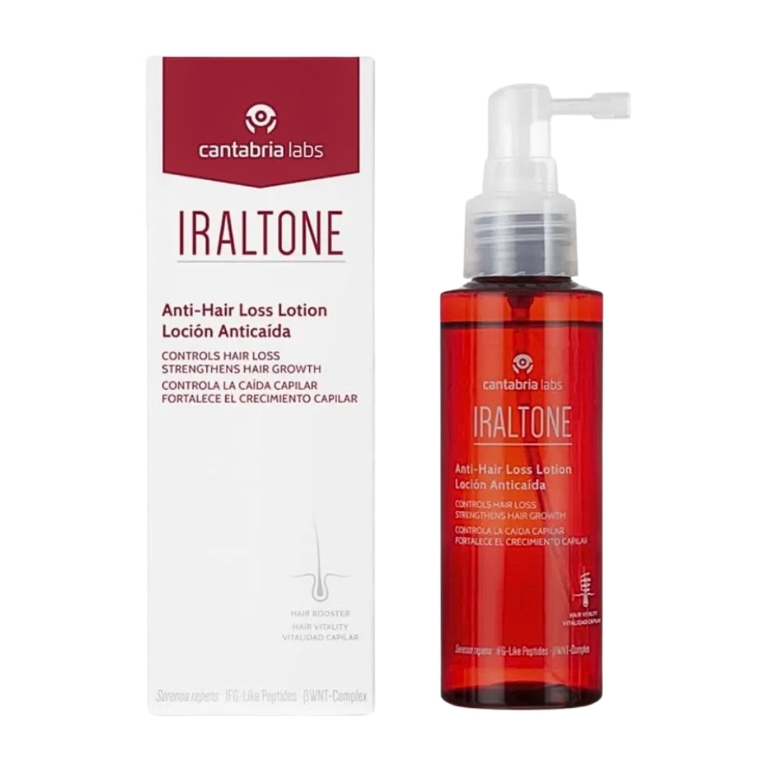 Iratone Loción Anticaída Fortalecedor Crecimiento Capilar (34 pzas 3ml c/u)