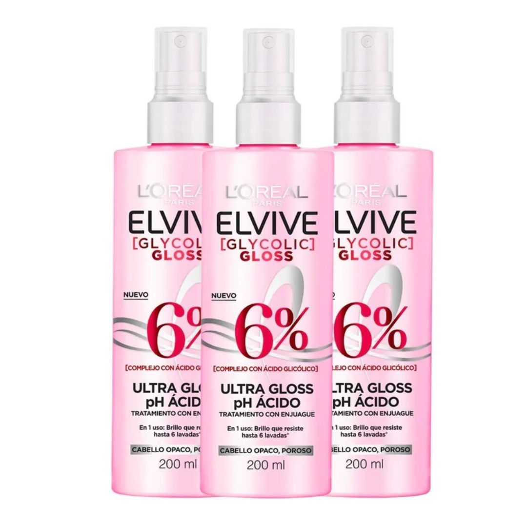 Elvive Tratamiento capilar Glyco Gloss (200 ml)