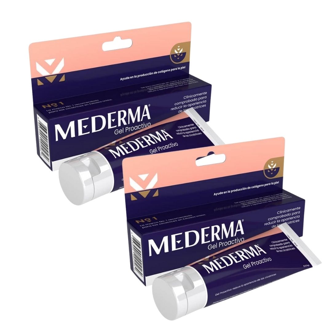 Mederma Gel Proactivo Reductor De Cicatrices 2 Pack (50 gr c/u)