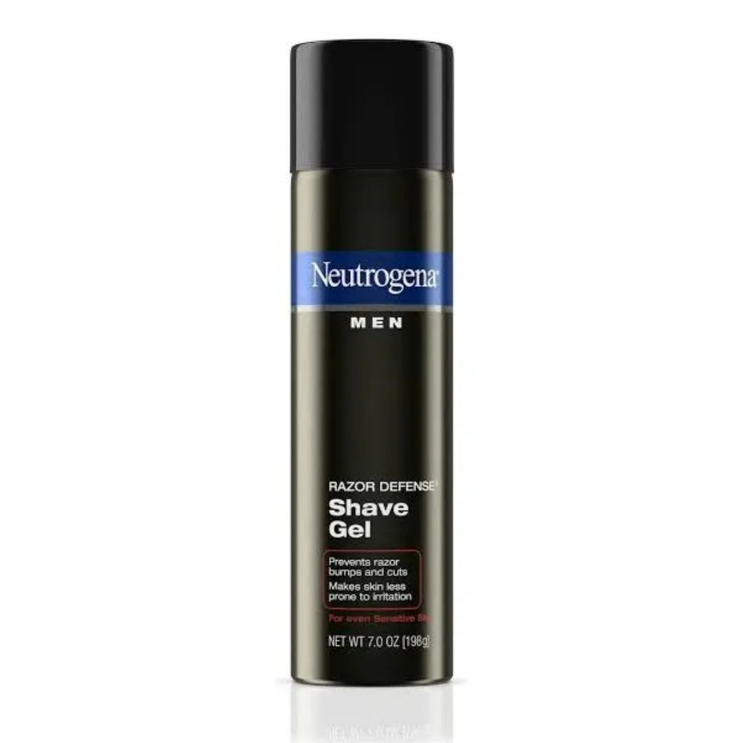 Neutrogena Men Shave Gel Para Afeitar Piel Sensible Cont 198g