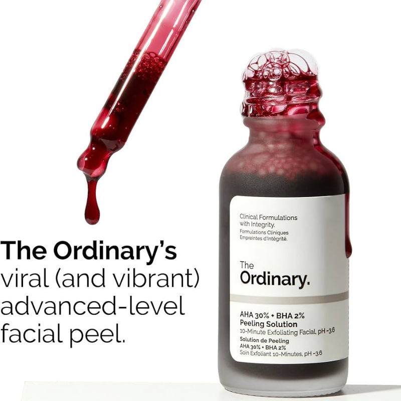 Sérum Aha 30% + Bha 2% Peeling Solution The Ordinary Noche Para Todo Tipo De Piel De 30ml 30+ Años