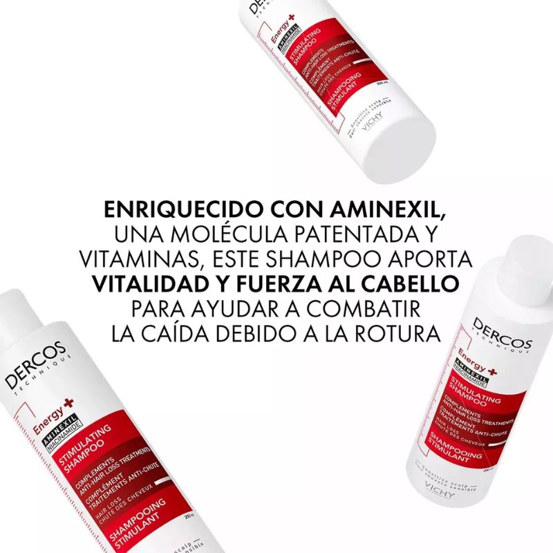 Shampoo Vichy Dercos Anti Caída 216 Ml 34 Sobres