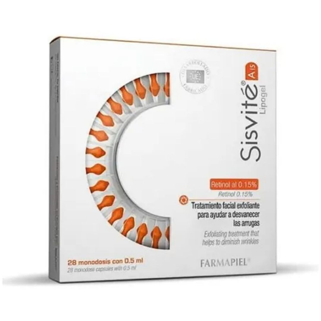 Sisvite Lipogel A15 Anti Arrugas 28 monodosis (14 gr)