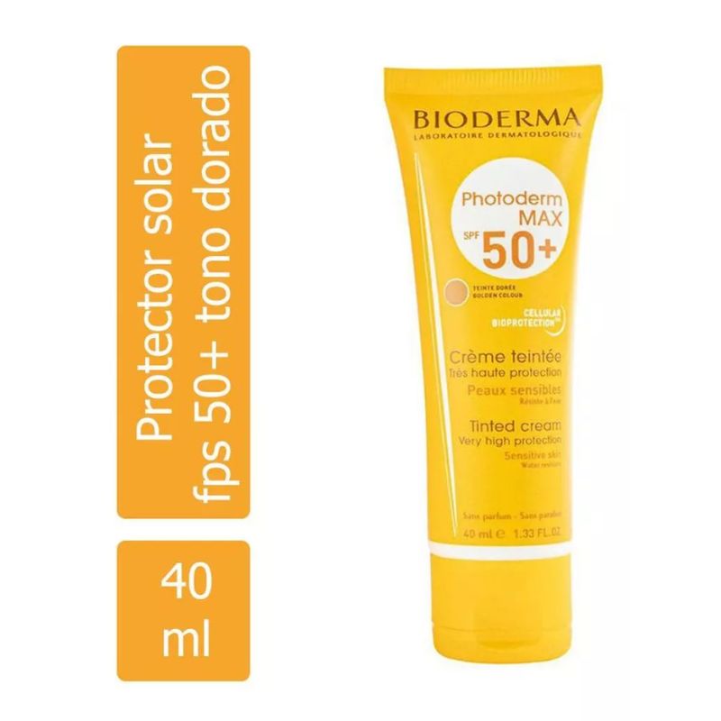 Protector Solar Bioderma Crema Color Photoderm Max Sp50