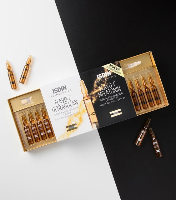 Isdin FLAVO-C ULTRAGLICAN + MELATONIN Sérum Día y Noche